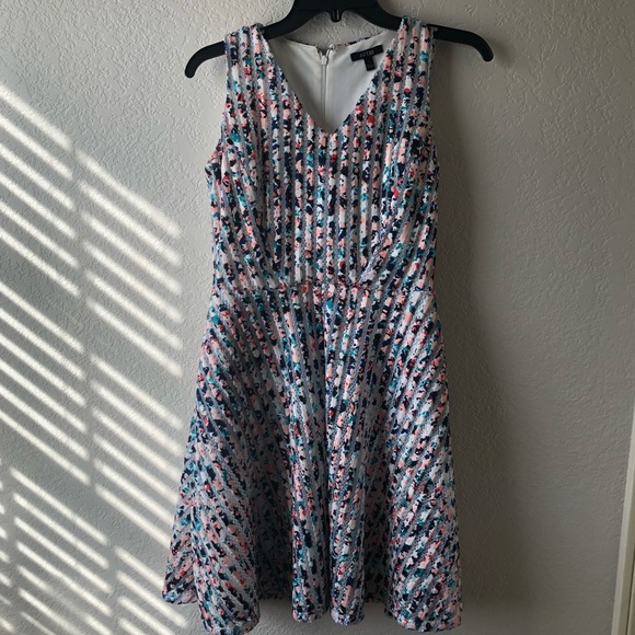 Multi-colored Midi Dress - Picture 1 of 3